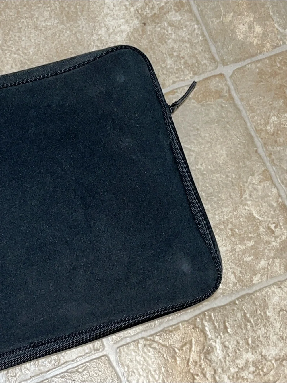 HP Black Zippered laptop computer  Sleeve with Front Pocket